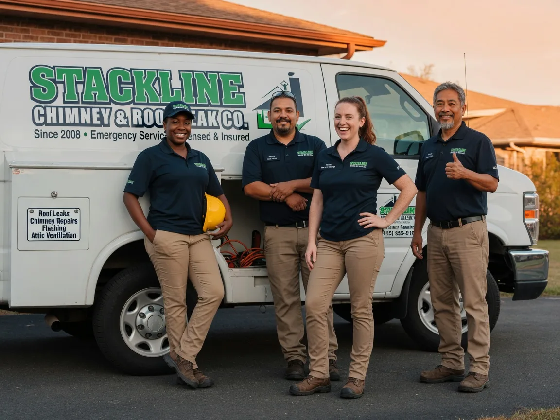 Chimney flashing repair company in Tower Hill, IL